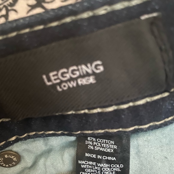 Express Jeggings - size 8 - dark blue - Picture 3 of 3